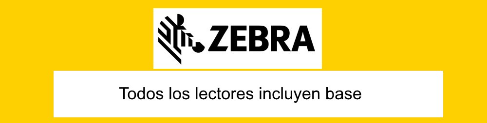 Lectores de Código de Barras Marca Zebra Technologies Promoción lectores de código de barras marca Zebra
