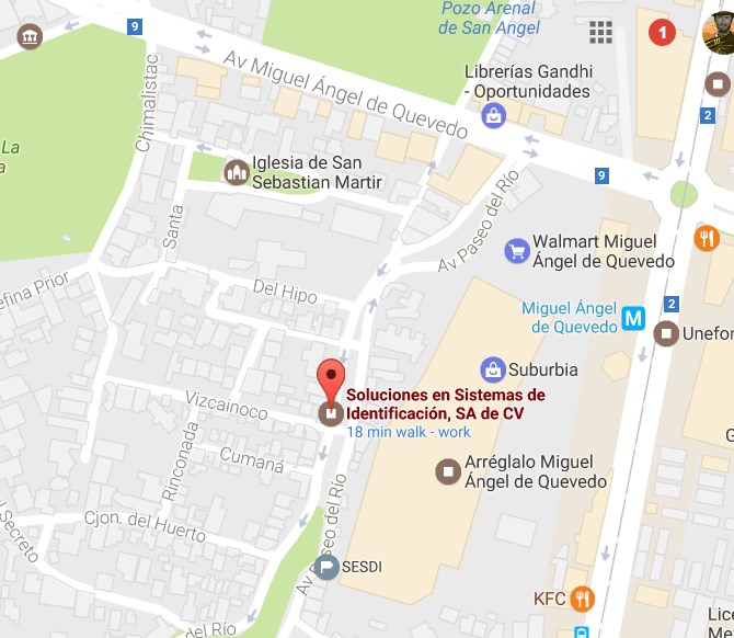 Ubicación: Ubicación de Sesdi